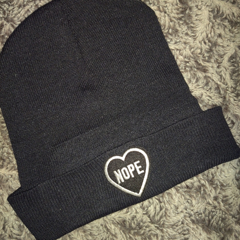 Custom beanie with patch!